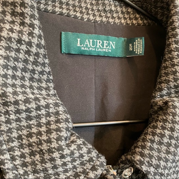 LAUREN RALPH LAUREN Houndstooth Dress Jacket Blazer NWOT - Picture 5 of 11